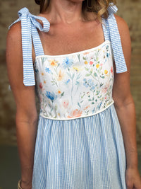 Deona Tie Strap Dress