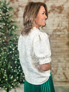 Frosty Textured Top