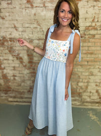 Deona Tie Strap Dress