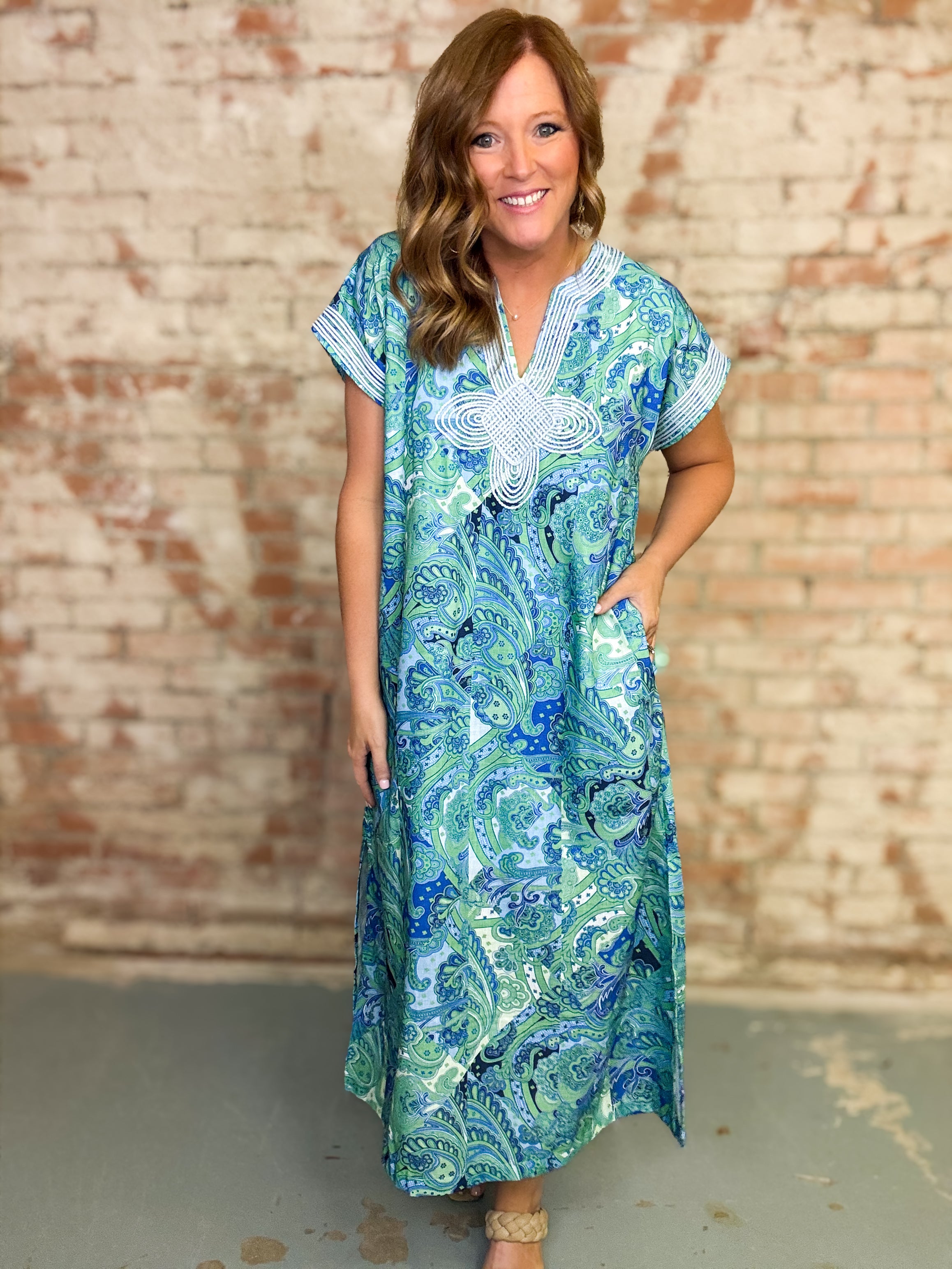 Beatrice Paisley Dress