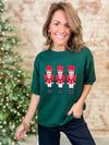 Dewdrop Nutcracker Sweater