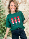 Dewdrop Nutcracker Sweater