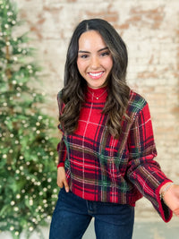 Arabian Plaid Top