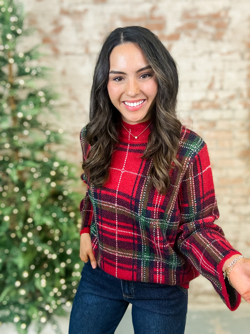 Arabian Plaid Top