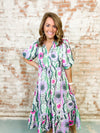 Tara Print Tiered Dress