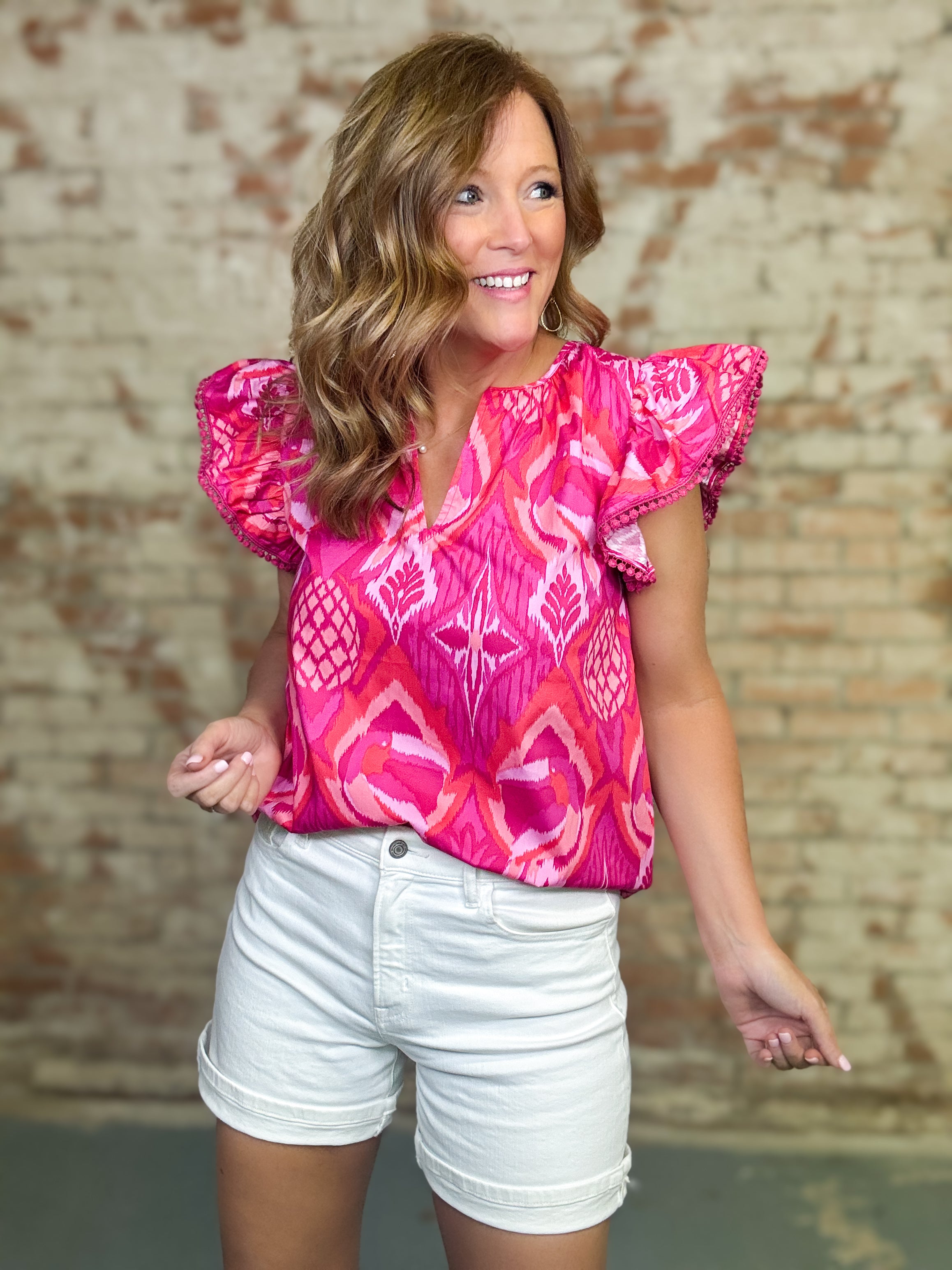 Prissa Ruffle Top