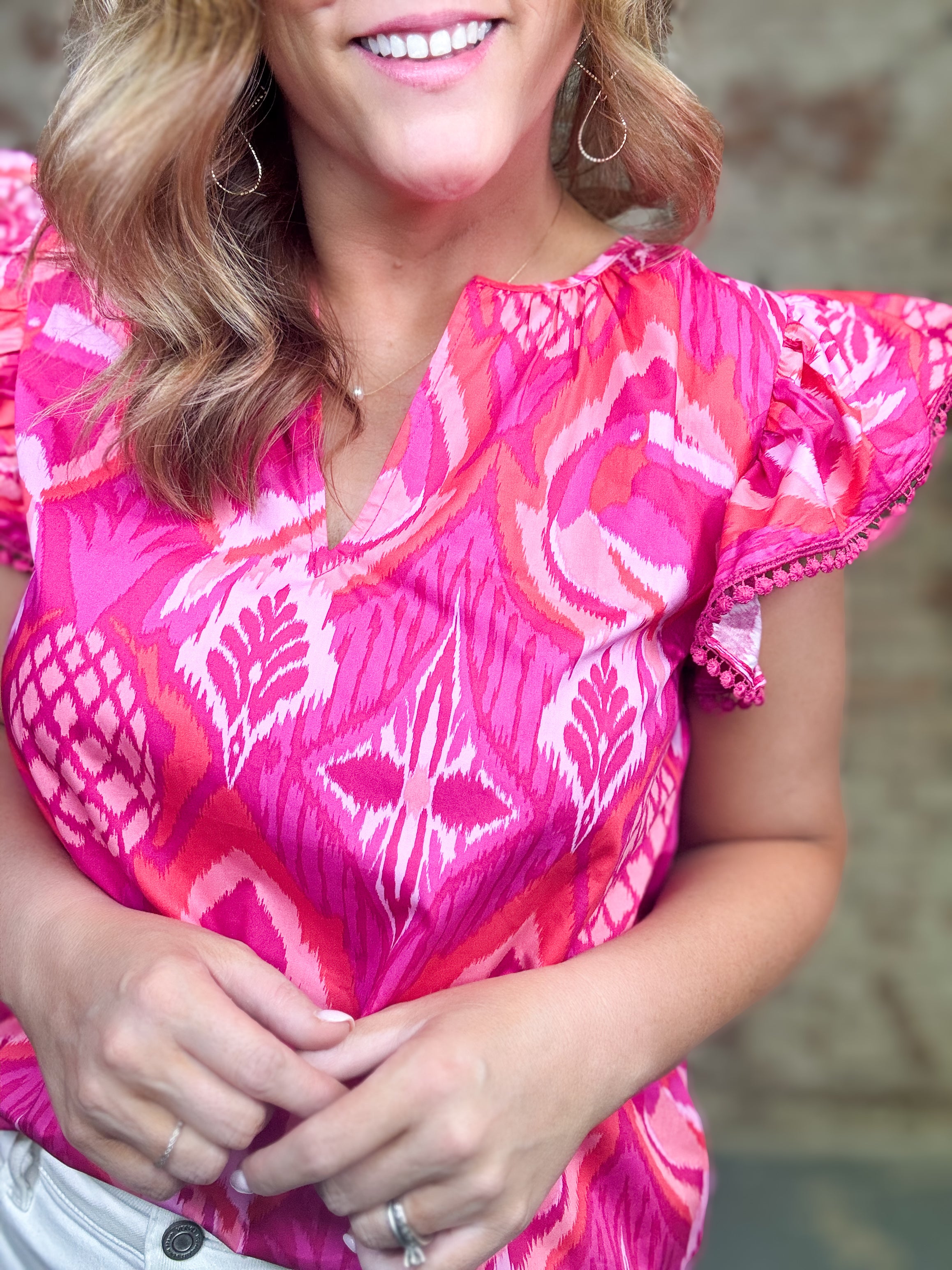 Prissa Ruffle Top