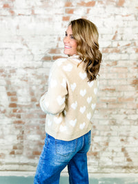 Piper Heart Cardigan Sweater