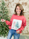 Christmas Corduroy Sweatshirt