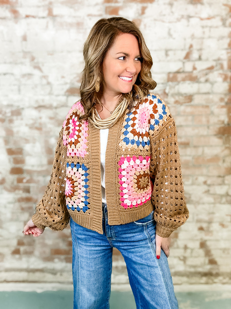 Molly Crochet Cardigan