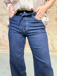 Nixon High Rise Dark Jeans