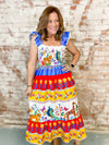 THML Jane Animal Print Dress