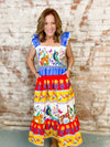 THML Jane Animal Print Dress