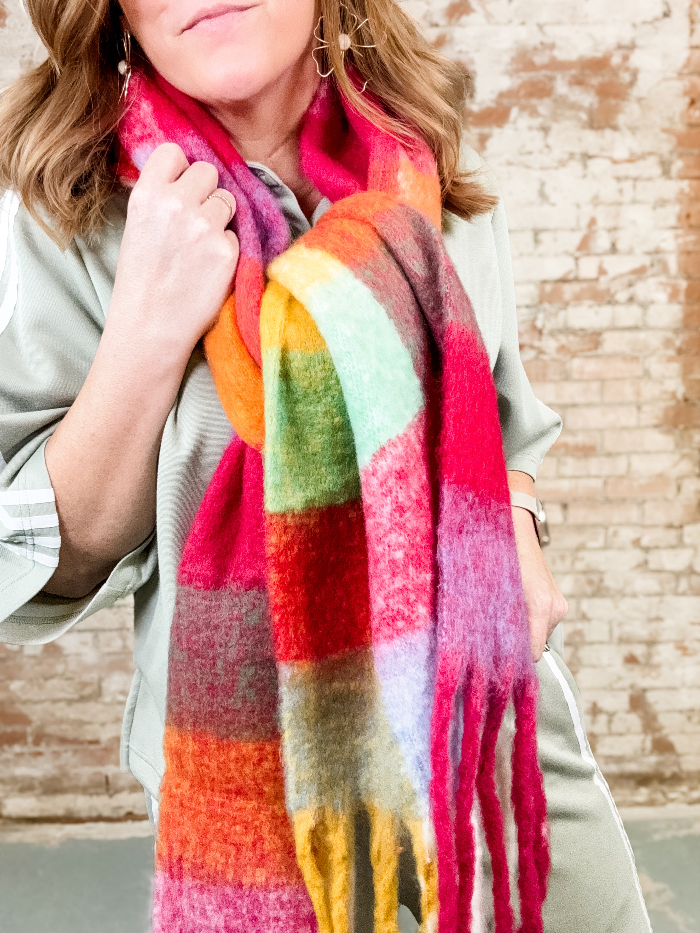 Marion Fringe Scarf