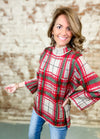 Vaye Plaid Top