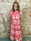 Tobie Flutter Sleeve Dress