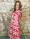 Tobie Flutter Sleeve Dress