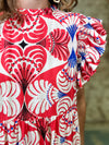 Tobie Flutter Sleeve Dress