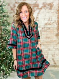 Kingwood Plaid Dress