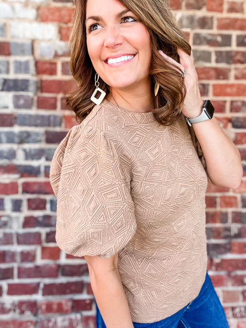 THML Textured Knit Top