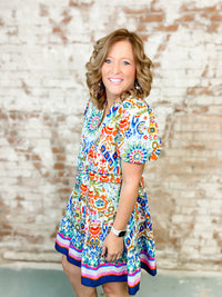 THML Donna Print Dress