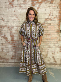 Gloria Floral Midi Dress