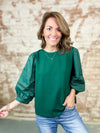 Zelle Puff Sleeve Top
