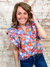 THML Lakelyn Floral Top