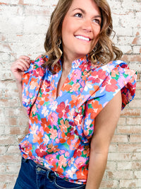 THML Lakelyn Floral Top