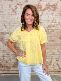 Lyra Ruffle Top
