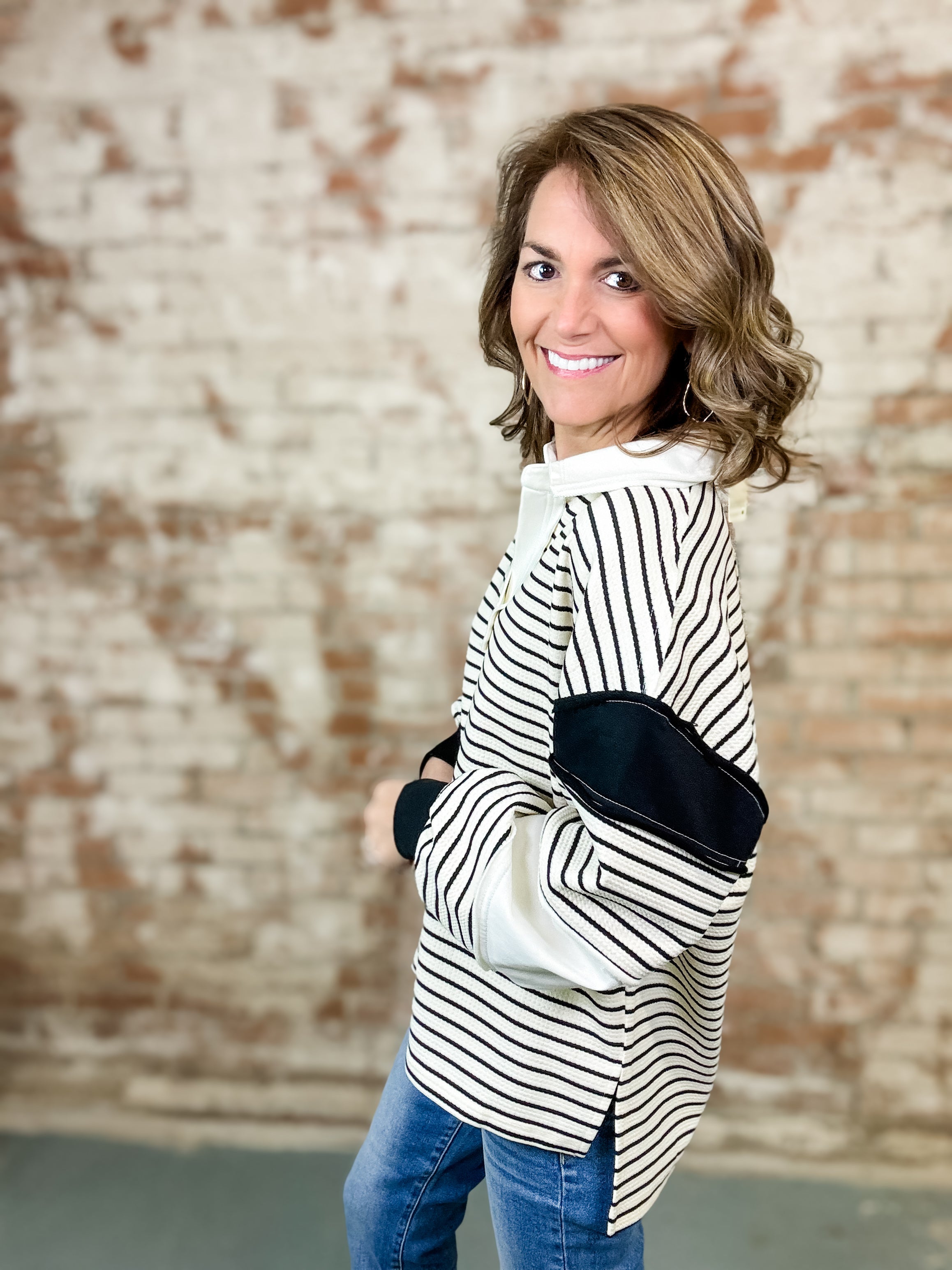 Alder Stripe Top