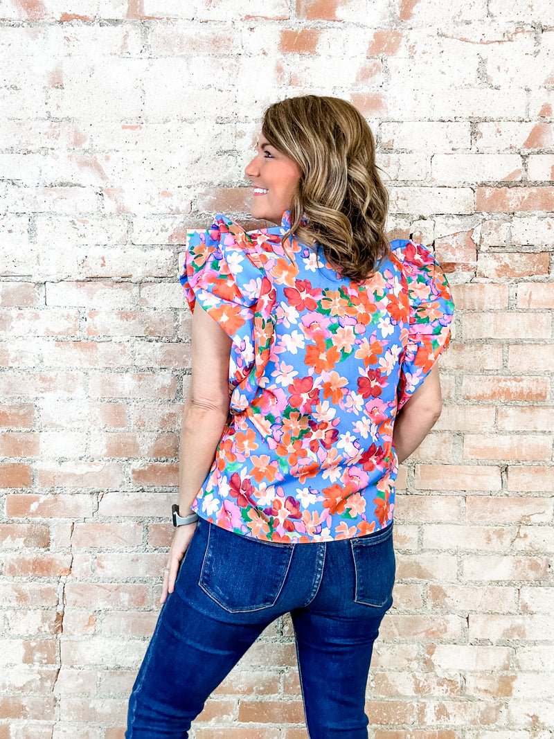 THML Lakelyn Floral Top