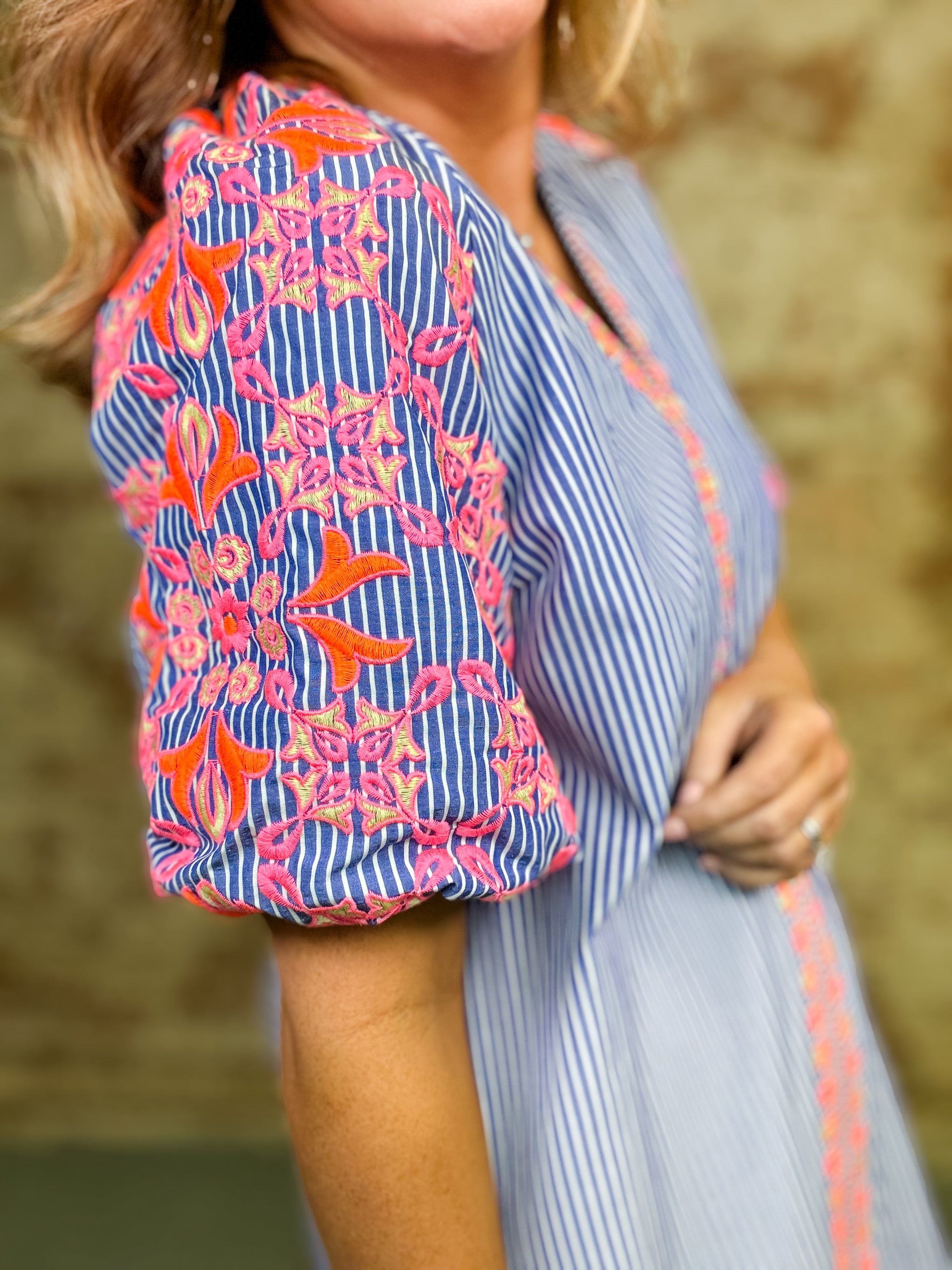 THML Norma Stripe Dress