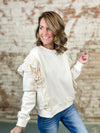 Carys Lace Trim Sweatshirt