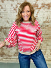 Candy Cane Stripe Top