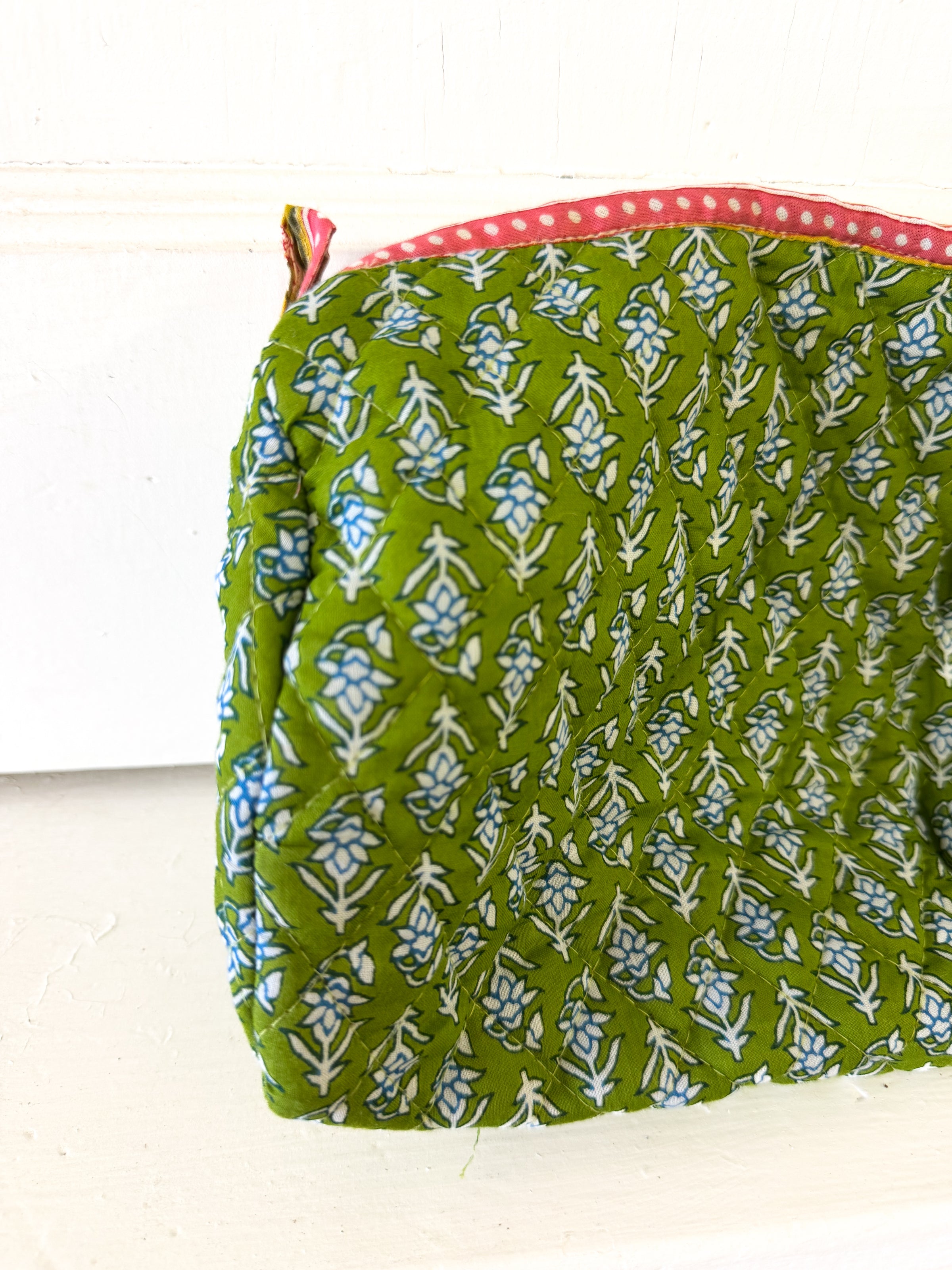 Quilted Zip Pouch