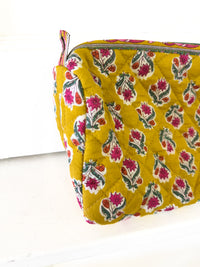 Quilted Zip Pouch