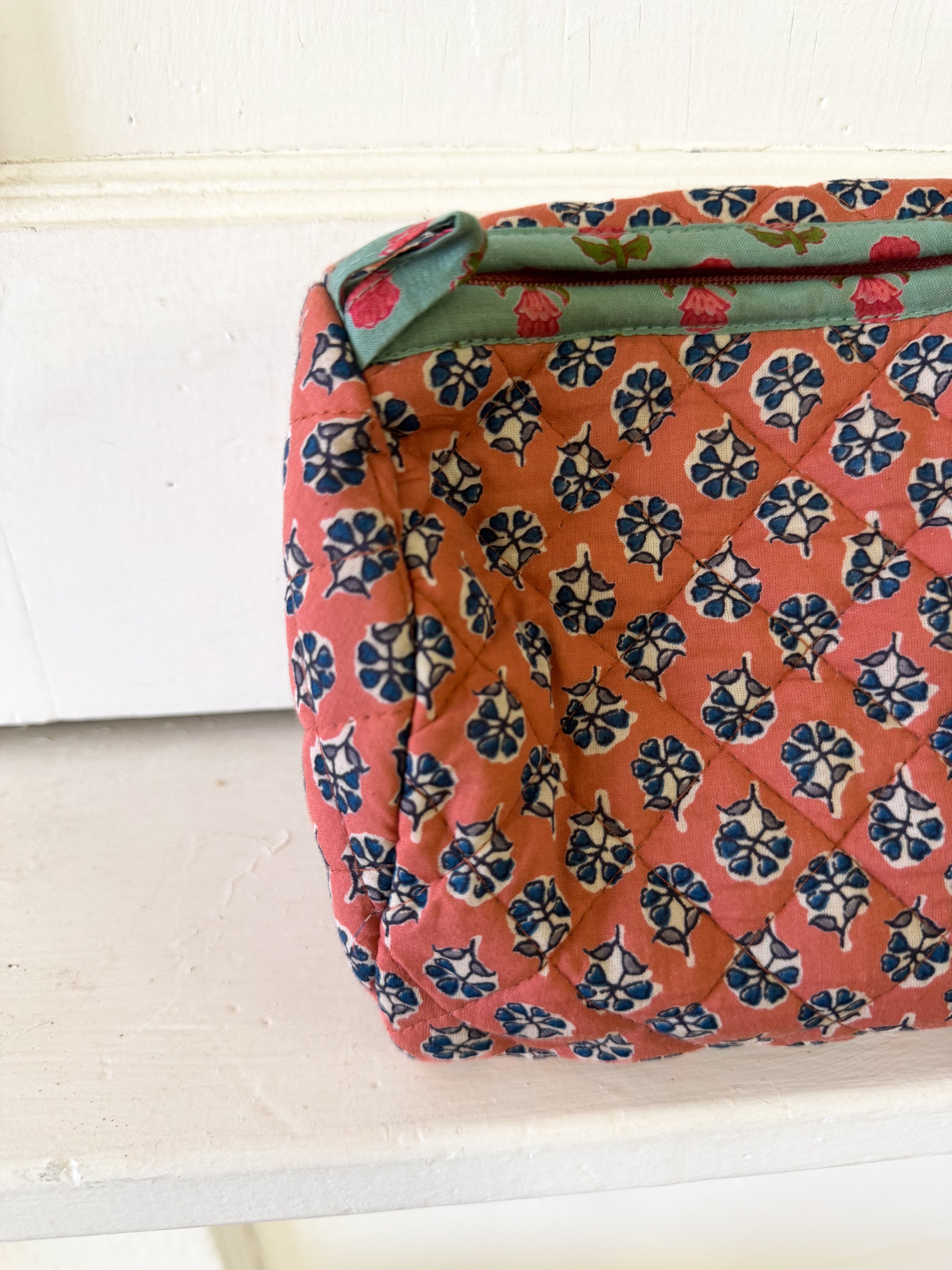 Quilted Zip Pouch