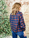 Dasher Plaid Top