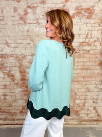 Imrie Flared Sleeve Top