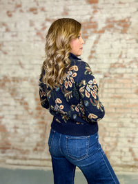 Mia Mock Neck Sweater Top