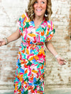 THML Clarita Floral Dress - FINAL SALE