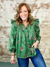 Lira Floral Print Top