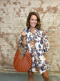 Iris Floral Print Dress