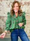 Lira Floral Print Top