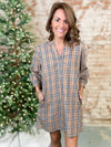 Avenel Checker Dress
