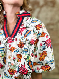 Gloria Floral Print Top
