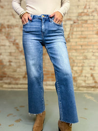 Ellen High Rise Crop Jeans