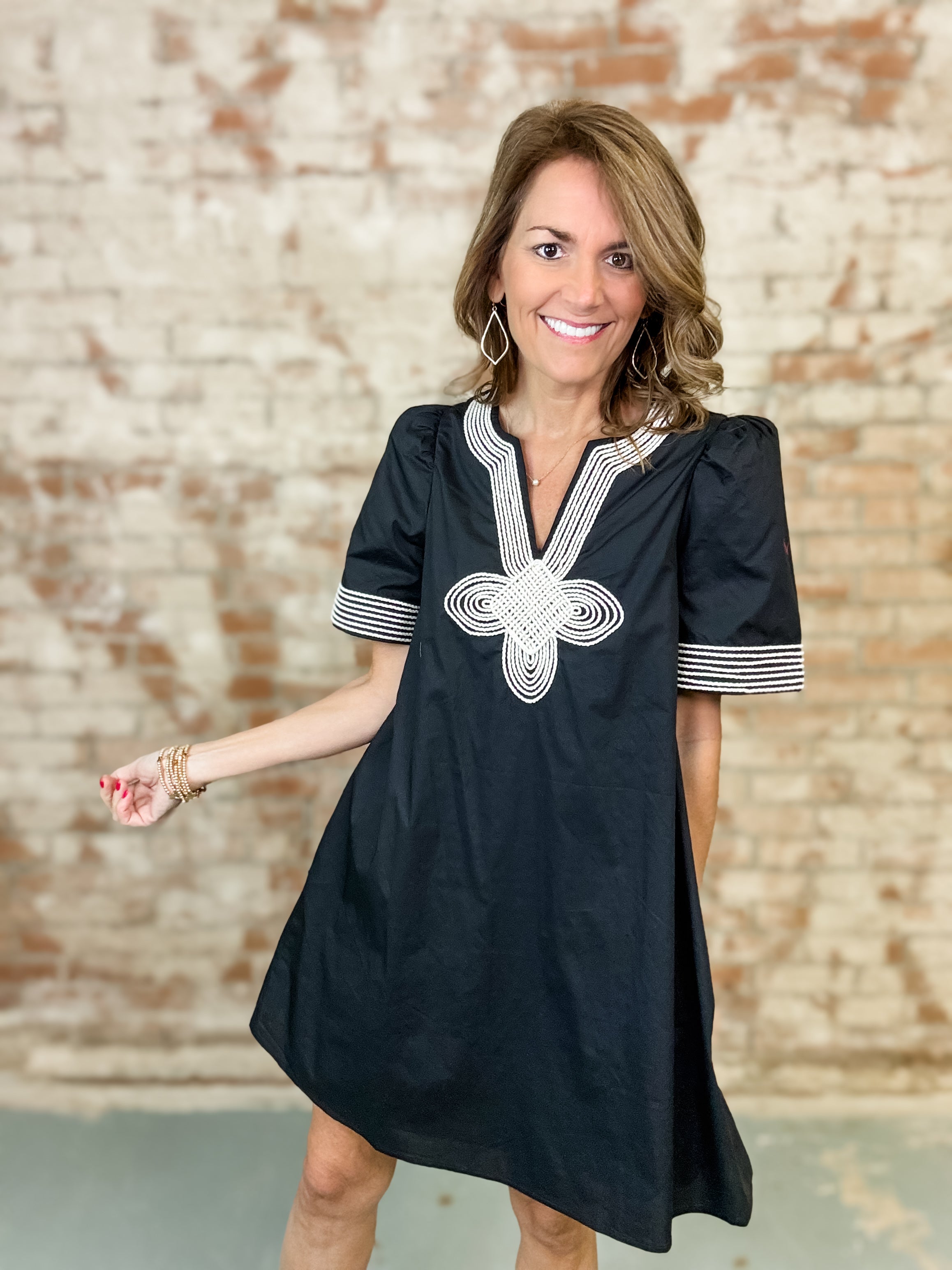 Juna Embroidered Dress