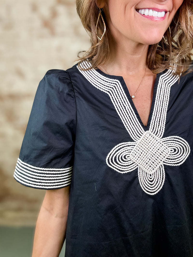 Juna Embroidered Dress